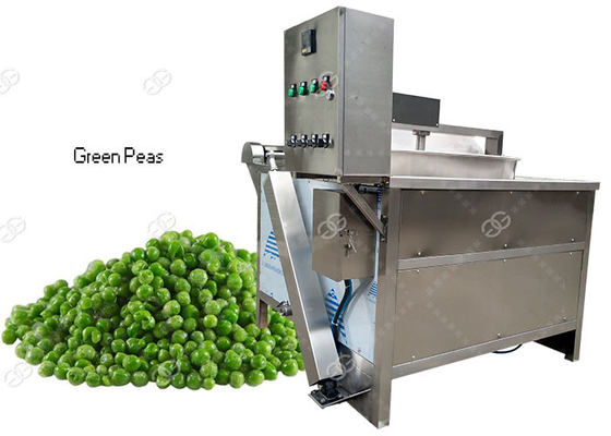 Κίνα Τα ηλεκτρικά ευρέα φασόλια πράσινων μπιζελιών θέρμανσης που τηγανίζουν τη μηχανή 100KG/το CE Χ πέρασαν προμηθευτής