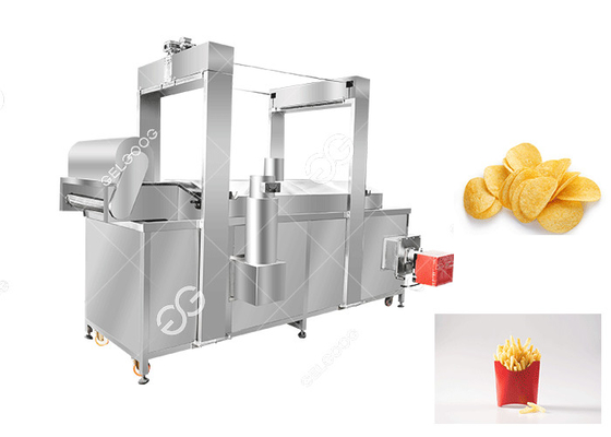 Κίνα Ηλεκτρικό &amp; αυτόματες Fryer αερίου τηγανιτές πατάτες πατατών μηχανών που τηγανίζουν τη μηχανή προμηθευτής